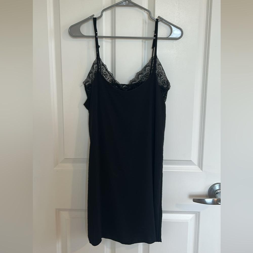 Kendall & Kylie Black Dress with built in bralette